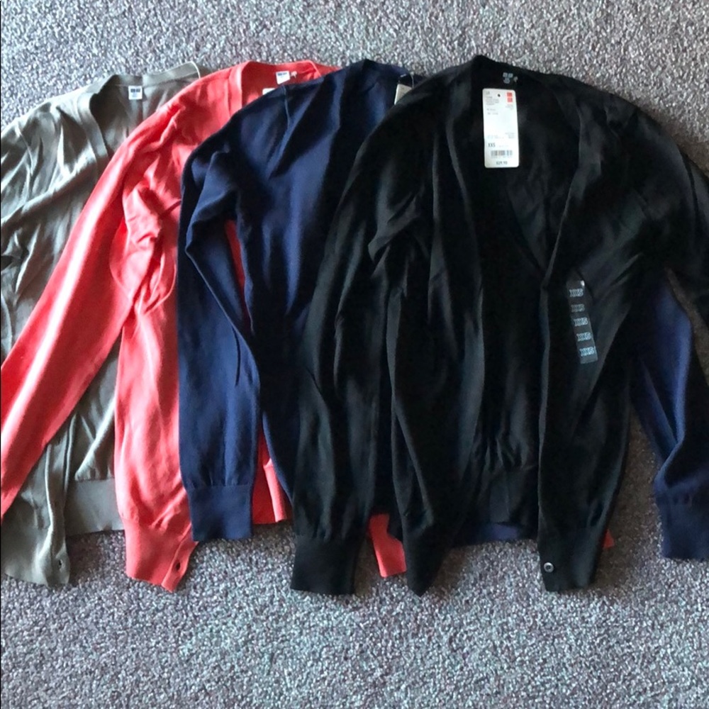 UNIQLO cardigans